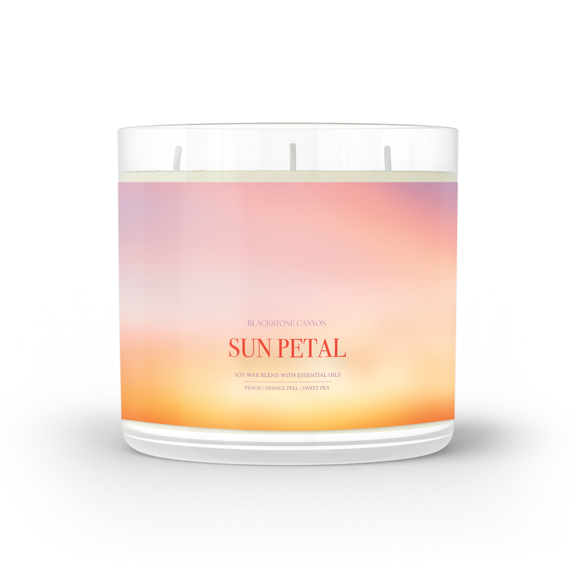 Sun Petal 3 Wick Candle