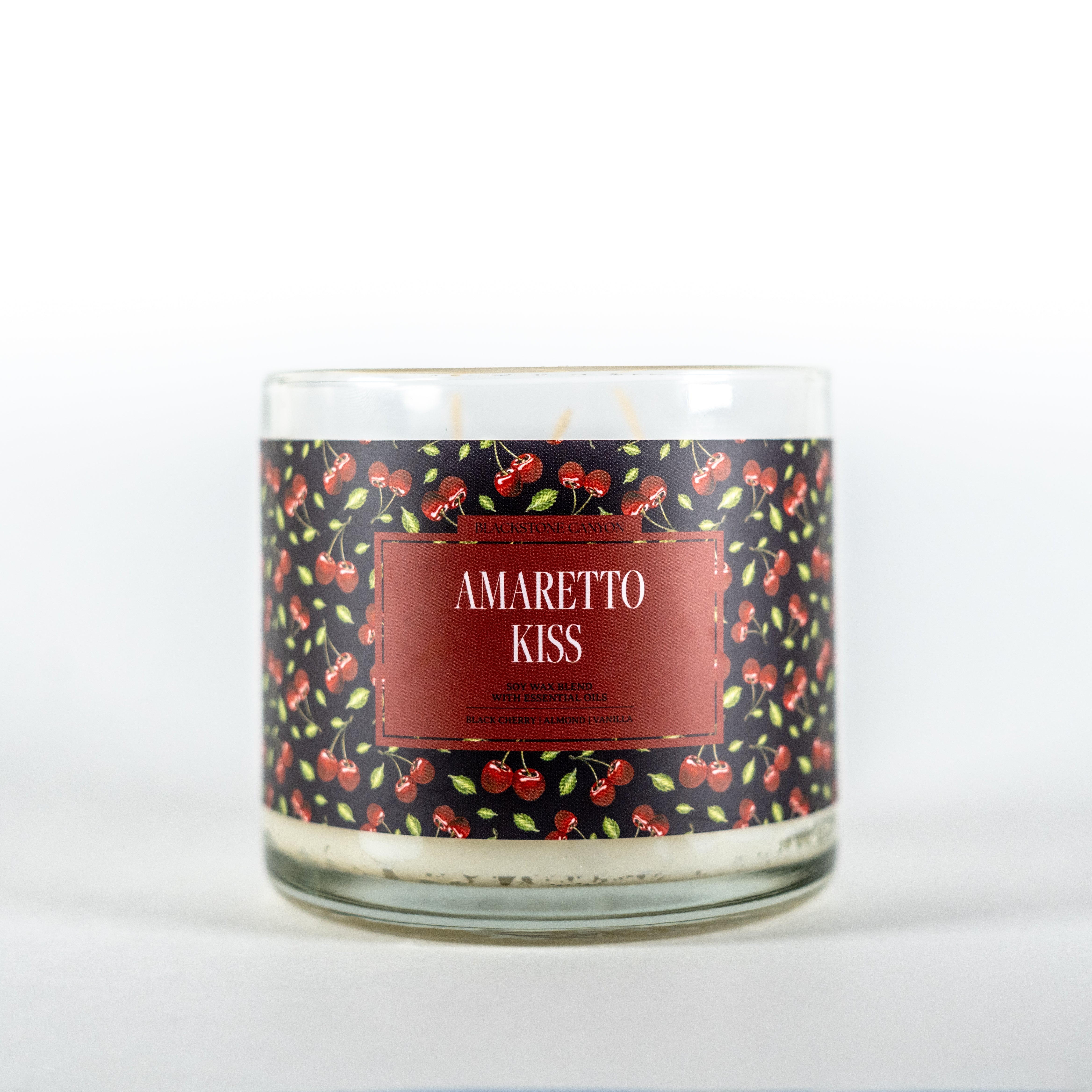Amaretto Kiss 3 Wick Candle – Blackstone Canyon