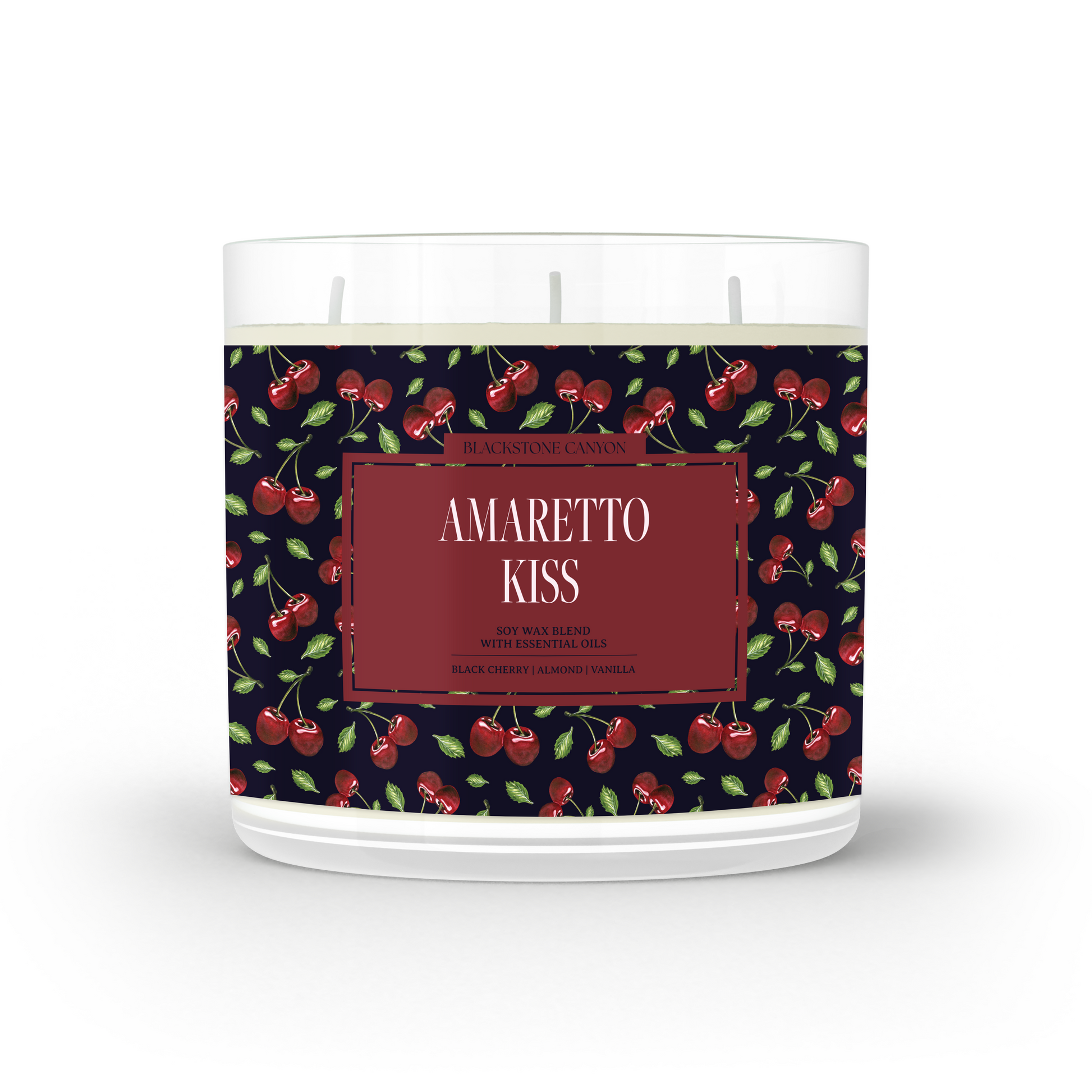 Amaretto Kiss 3 Wick Candle