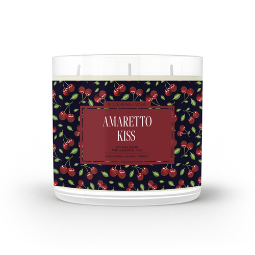 Amaretto Kiss 3 Wick Candle
