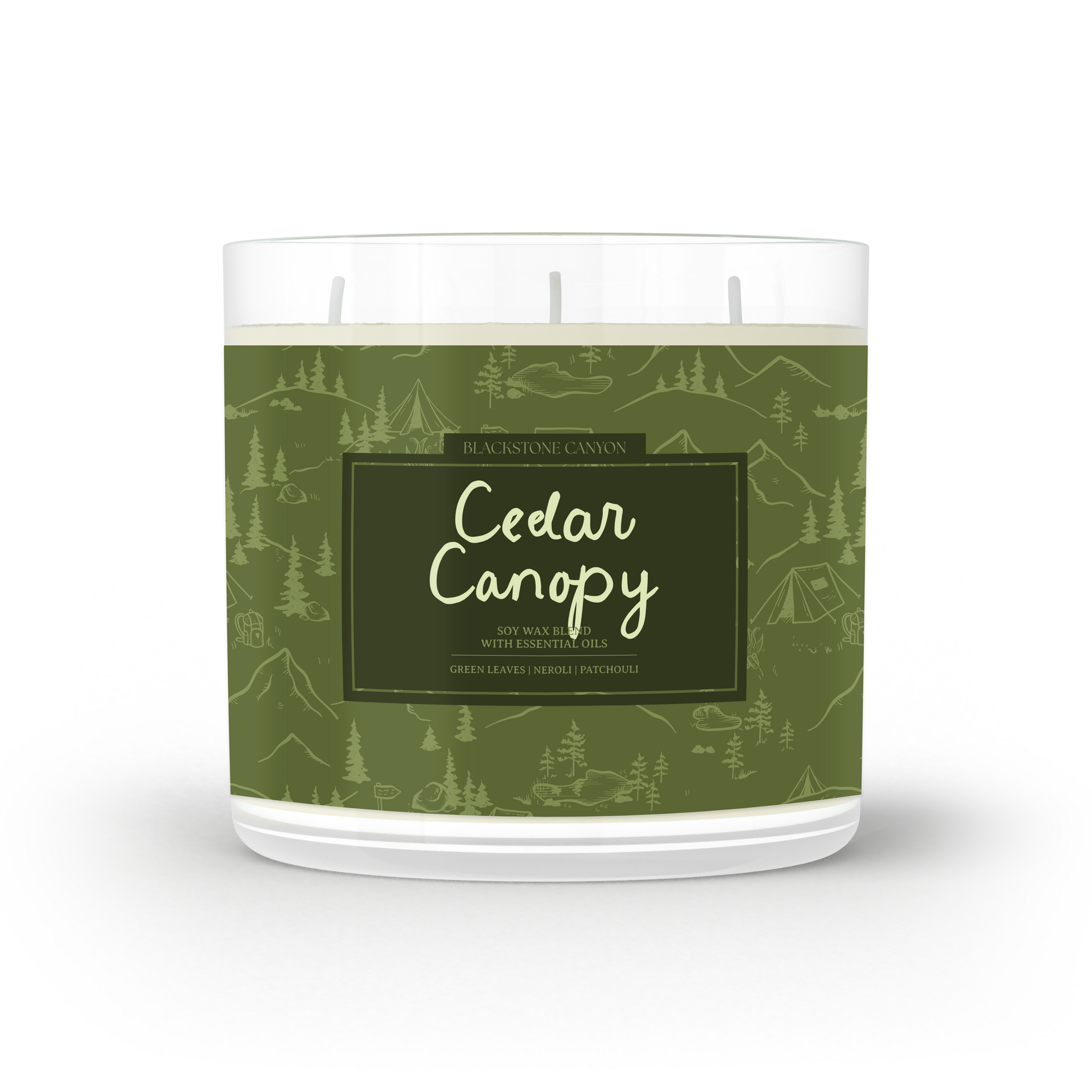 Cedar Canopy 3 Wick Candle