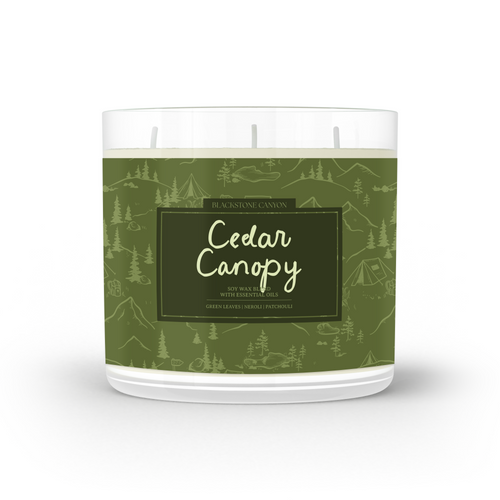 Cedar Canopy 3 Wick Candle