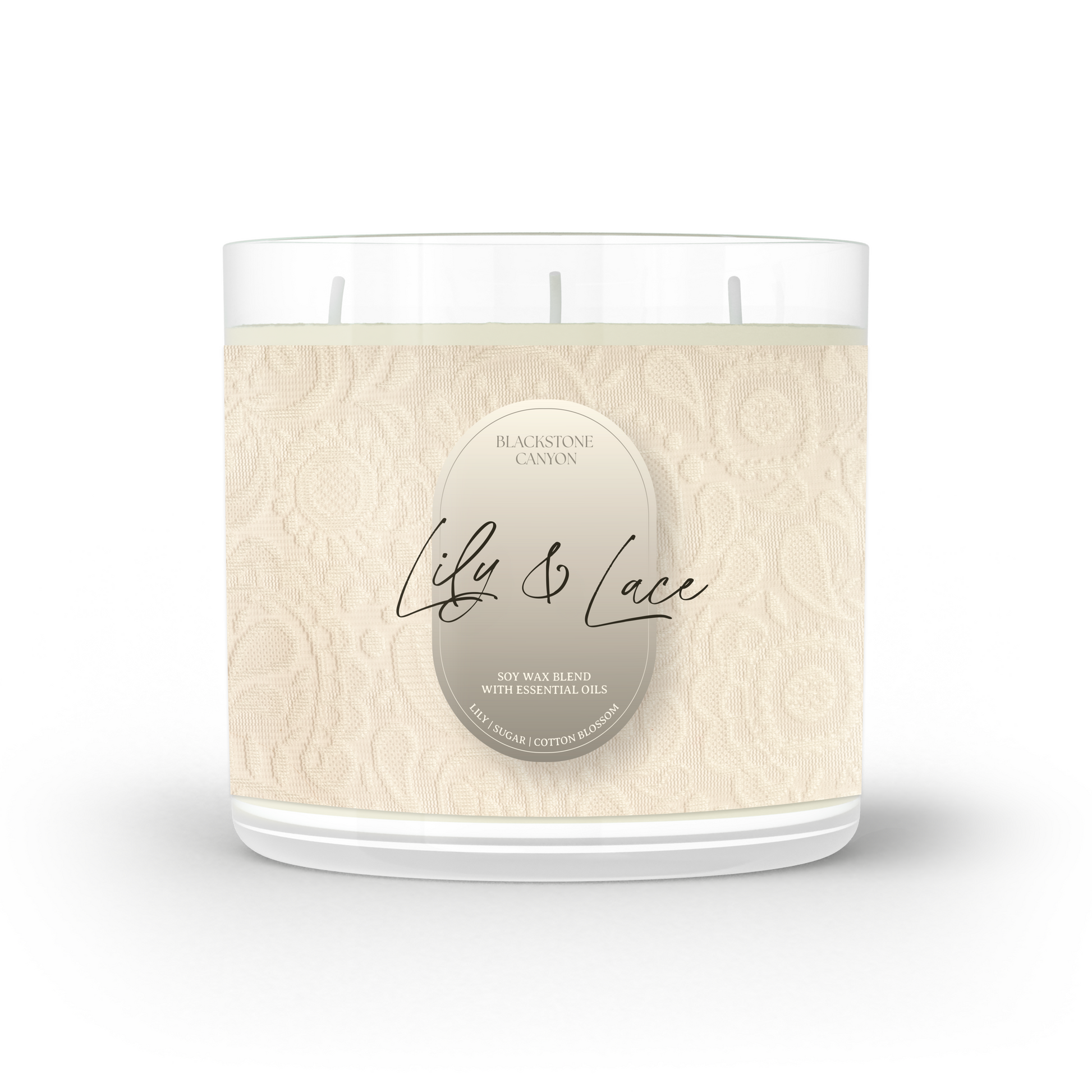 Lilly & Lace 3 Wick Candle
