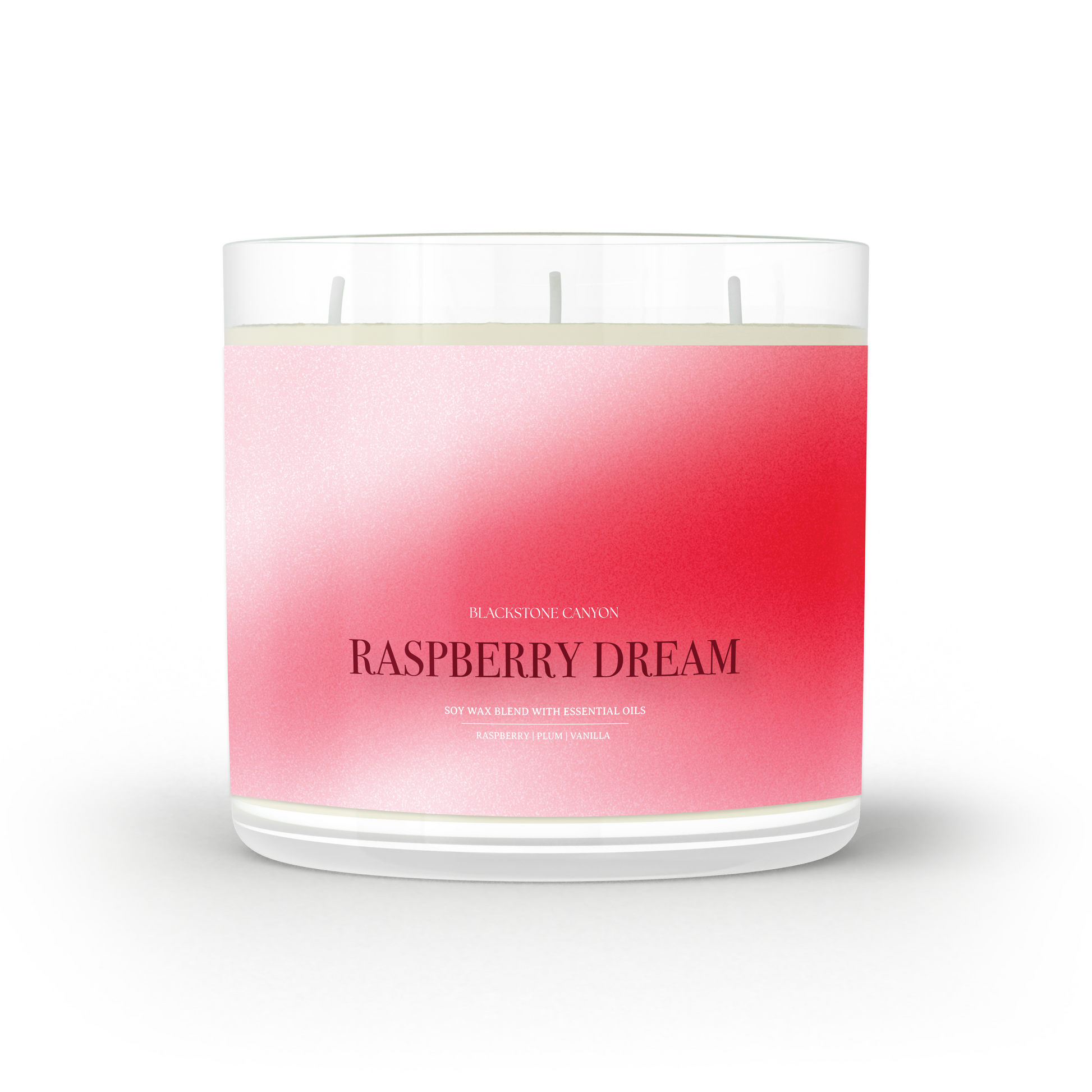 Raspberry Dream 3 Wick Candle