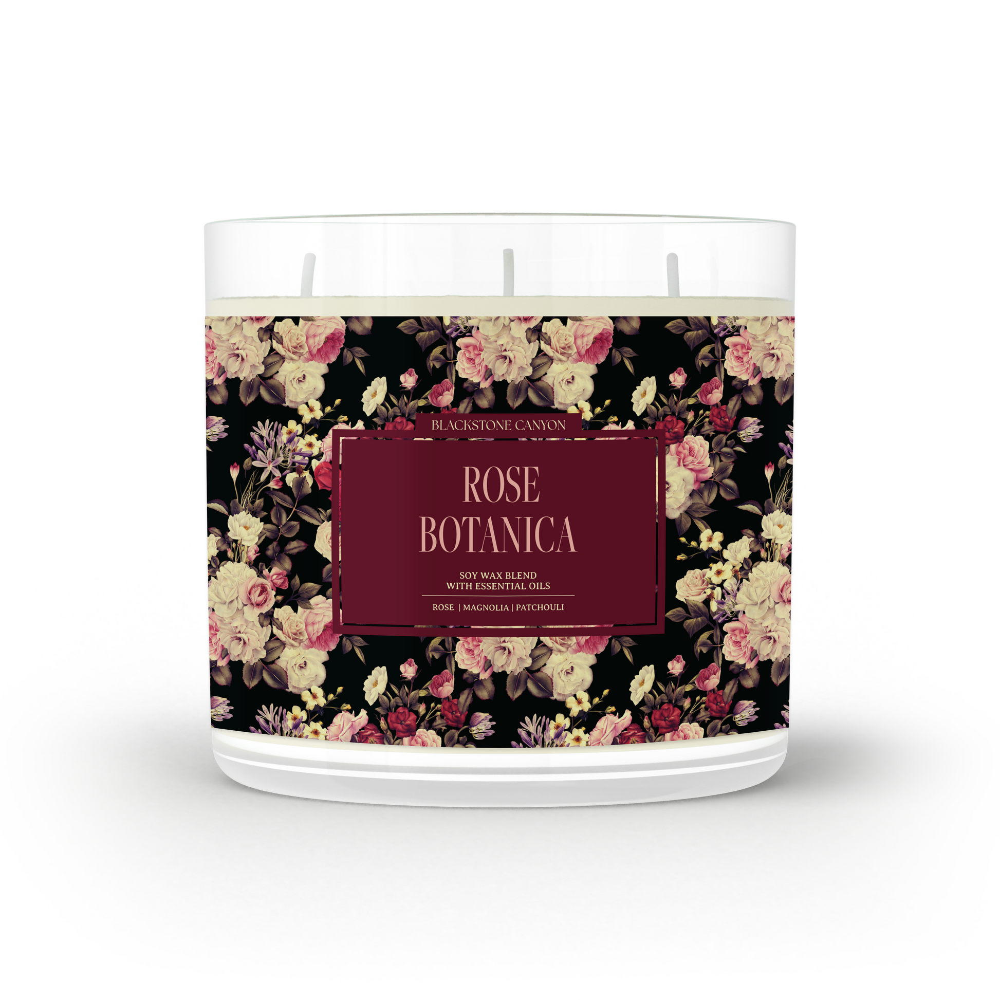 Rose Botanica 3 Wick Candle